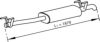 MERCE 9064901501 Middle Silencer